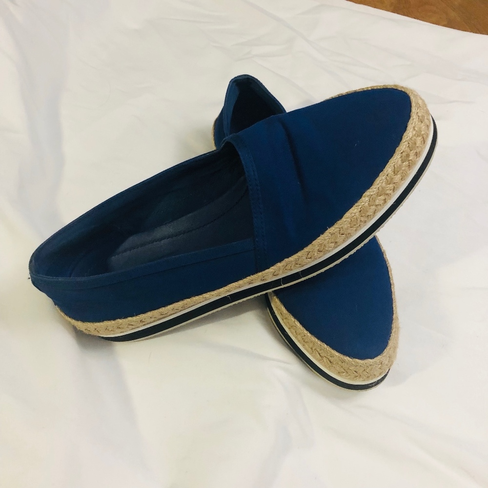 Prada Blue Slip On Shoes - Picture 2 of 7